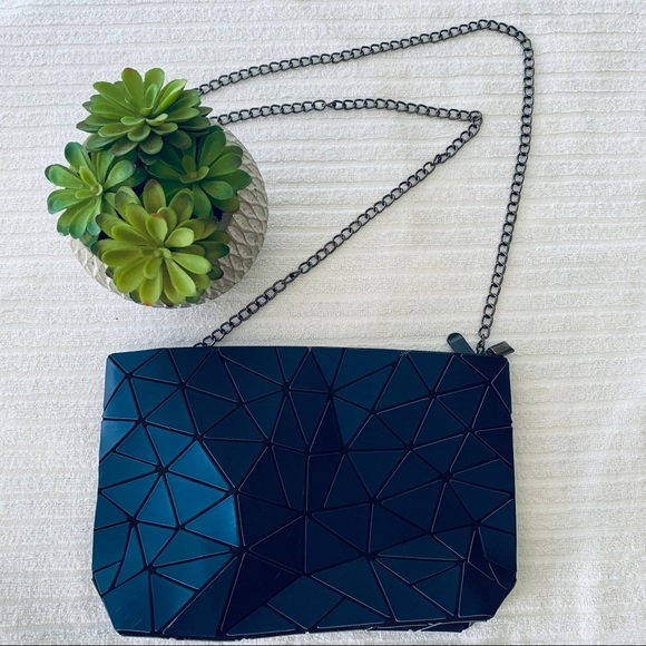 Handbags - NWOT Unique Navy Blue Crossbody